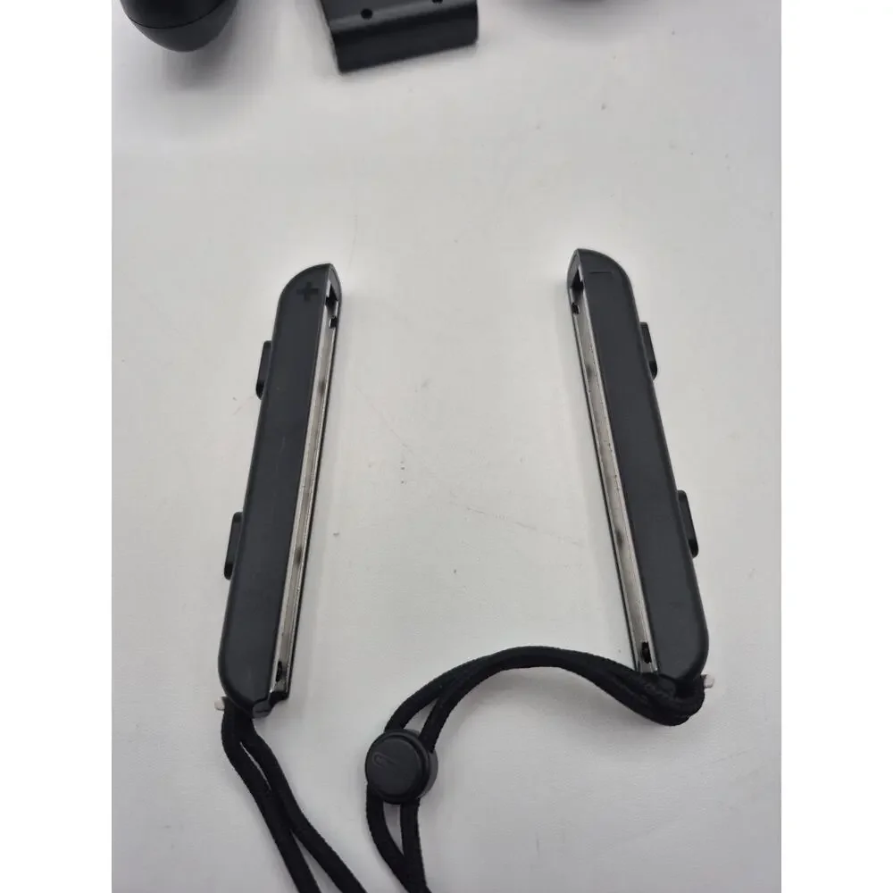 Nintendo Joy-Con Controller Black (HAC-011) and Joy-Con Wrist Straps HAC-014
